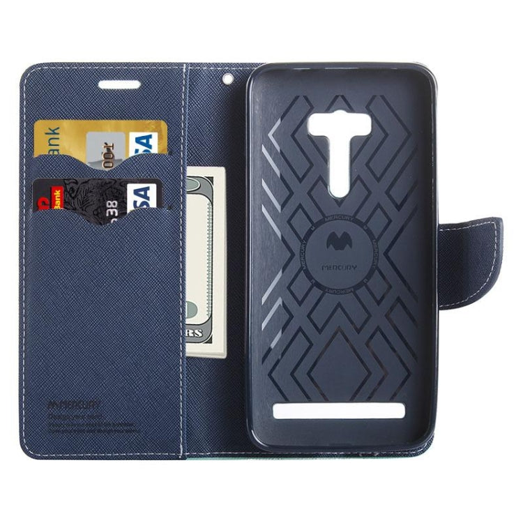 Color Matching Cross Texture Horizontal Flip Leather Case with Holder & Card Slots & Wallet for Asus Zenfone Selfie / ZD551KL