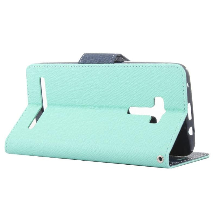 Color Matching Cross Texture Horizontal Flip Leather Case with Holder & Card Slots & Wallet for Asus Zenfone Selfie / ZD551KL