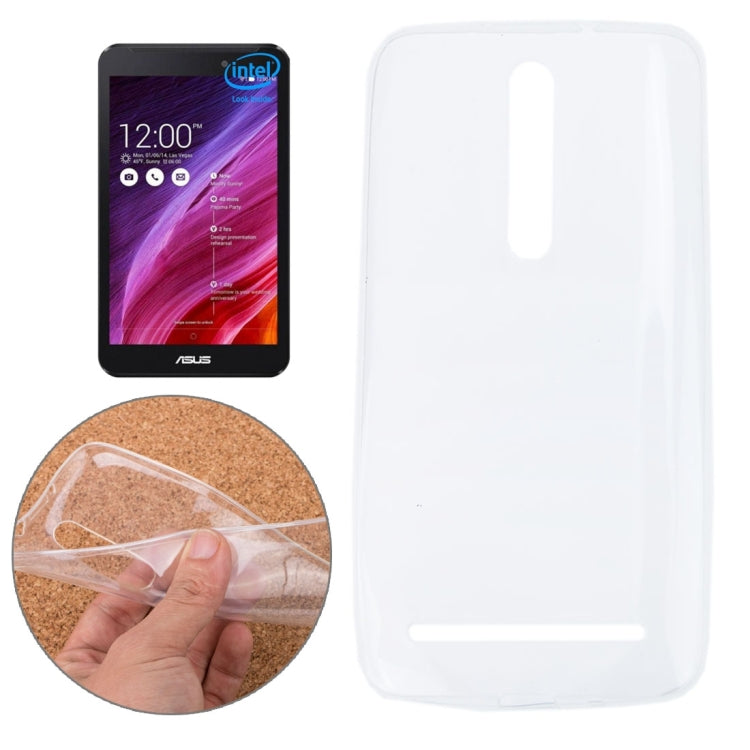 0.75mm Ultra-thin Transparent TPU Protective Case for ASUS Zenfone 2 /ZE551ML