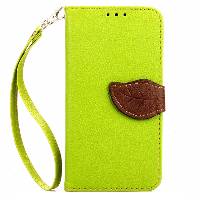 Leaf Magnetic Snap Litchi Texture Horizontal Flip Leather Case with Card Slots & Wallet & Holder & Lanyard for Asus Zenfone 2 ZE550ML / ZE551ML