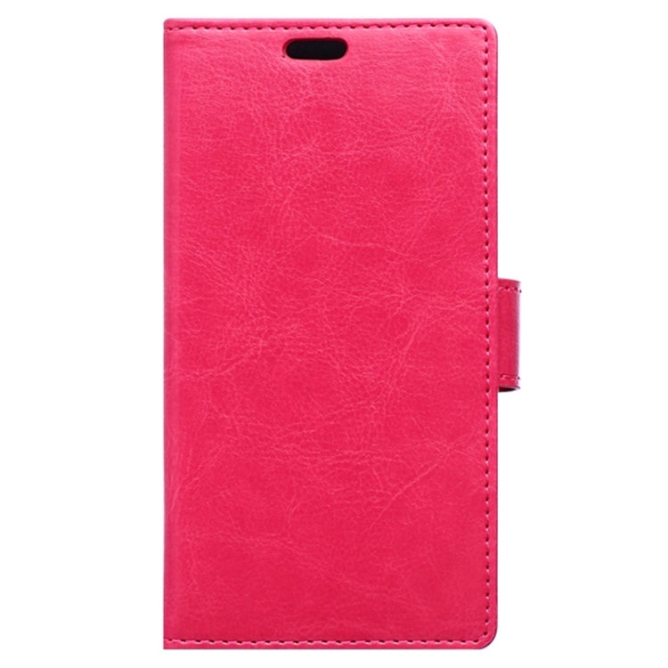 Crazy Horse Texture Horizontal Flip Solid Color Magnetic Buckle Leather Case with Holder & Card Slots & Wallet for ASUS Zenfone C / ZC451CG