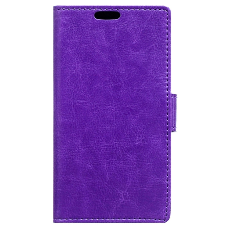 Crazy Horse Texture Horizontal Flip Solid Color Magnetic Buckle Leather Case with Holder & Card Slots & Wallet for ASUS Zenfone C / ZC451CG