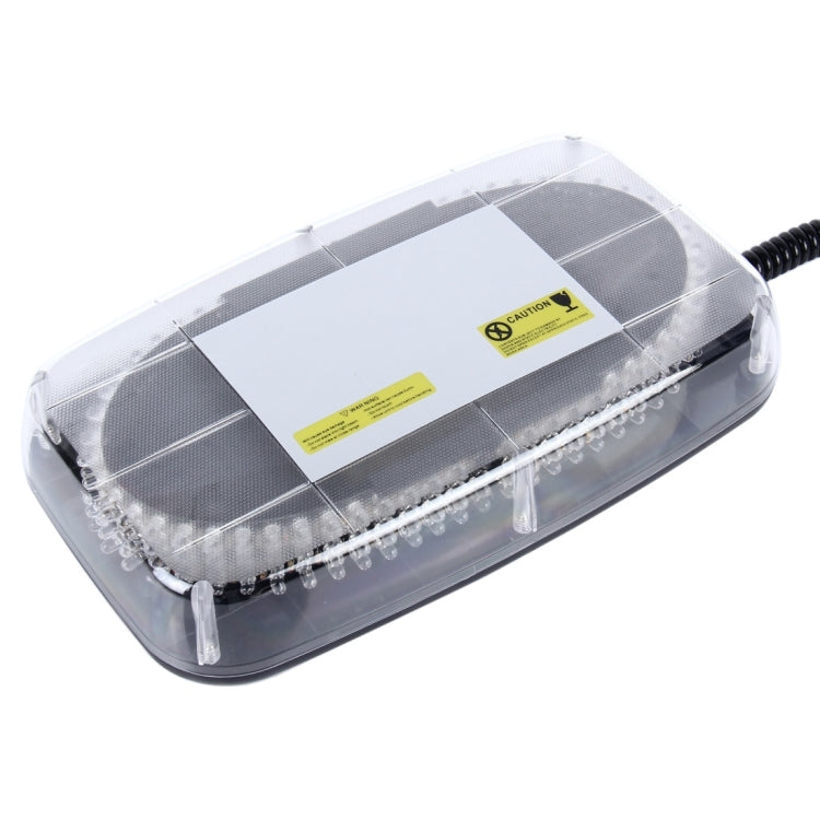 25W 240 LED Warning Mini Light Bar Strobe Light, Yellow Light