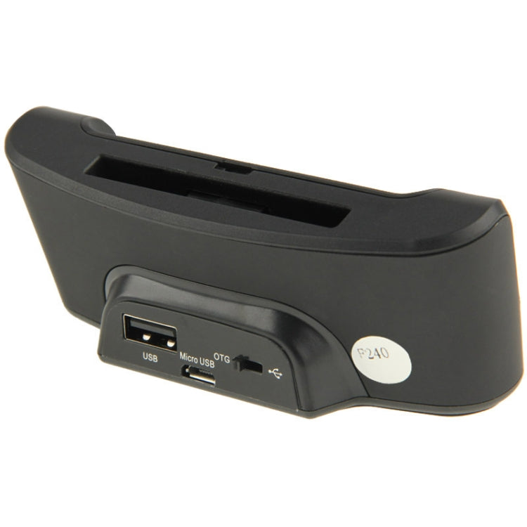 OTG USB Sync Battery Charger Dock Holder with External Mouse Keyboard Function , For LG Optimus G Pro / E980 / E985 / F240