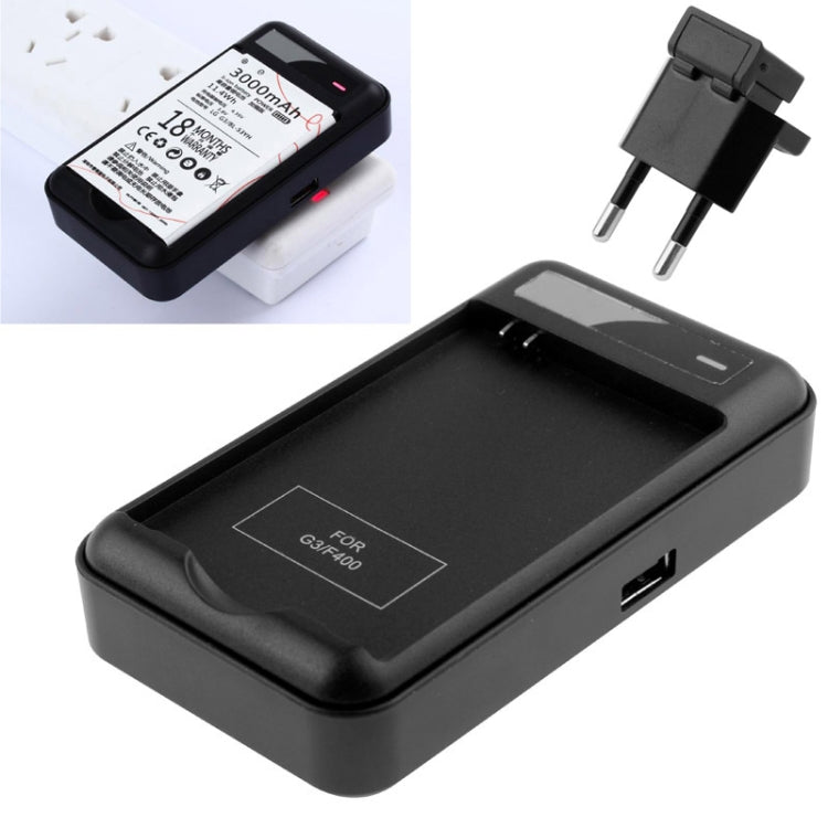 Universal USB Output Style Battery Charger for LG G3 / D850 / D851 / D855