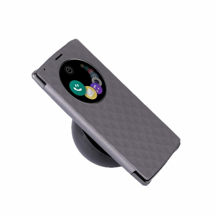 Q8 Wireless Charger Transmitter + Wireless Charger Receiver & Leather Back Cover Replacement Case with Call Display & NFC Function Charger Kit for LG G4 / H815