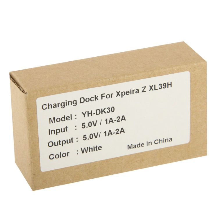 Desktop Charging Dock for Sony Xperia Z Ultra / XL39h(White)