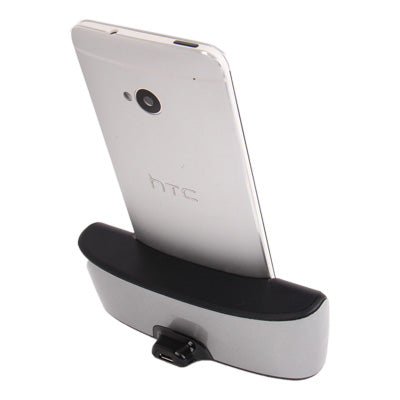 Desktop Charging Cradle with Micro USB Sync Data Function for HTC One / M7