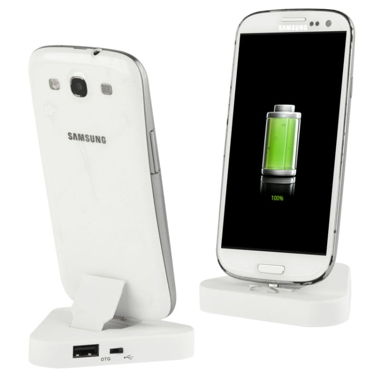 Desktop Charging Cradle with Micro USB Sync Data & OTG Function for Galaxy S IV / i9500