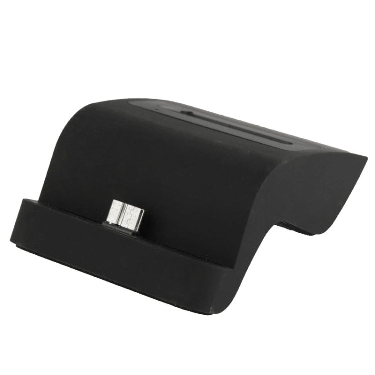 2 in 1 Data Sync Charging Dock Cradle with Spare Battery Slot for Galaxy S5 / G900 (Black)
