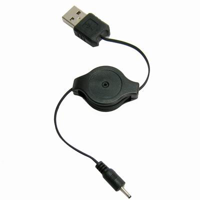 Retractable USB Charger Cable for Nokia N70(Black)