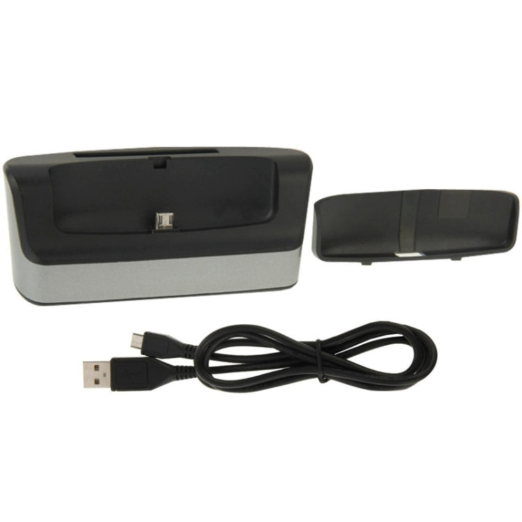 5V / 1A Desktop USB Sync Cable Cradle Station Dock Charger with Battery Slot for LG G4