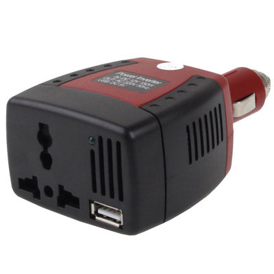 Input 12V + USB 150W AC Car Power Inverter, Output 220V