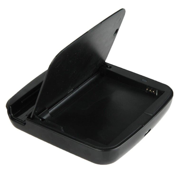 2 in 1 Desktop Charging Cradle Battery Charger with Micro USB Sync Data Function for LG G3 / D855(Black)