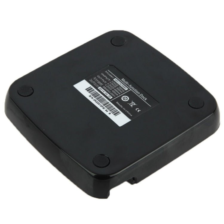 2 in 1 Desktop Charging Cradle Battery Charger with Micro USB Sync Data Function for LG G3 / D855(Black)