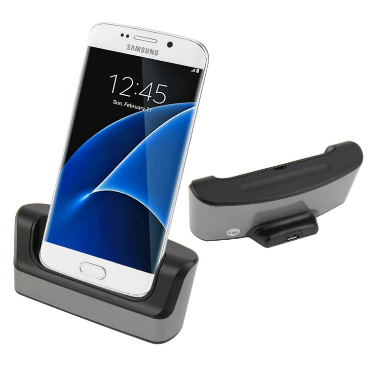5V 2A Micro USB 2 in 1 Function Sync Data / Charging Dock Charger with Micro USB Cable, For Galaxy S7 Edge / G935