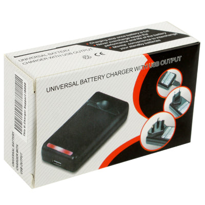 Universal USB Output Style Battery Charger for Motorola MB525 / MB520 / Defy
