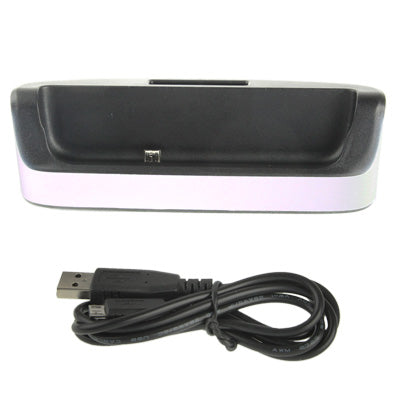 Desktop Charger Cradle with Battery Slot for Blackberry Q10