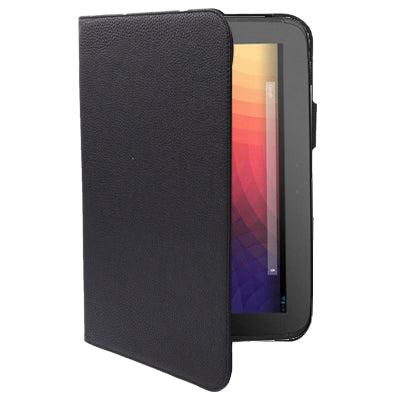 Flip Litchi Texture Leather Case with Holder for Google Nexus 10