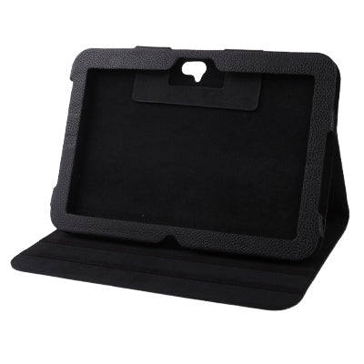 Flip Litchi Texture Leather Case with Holder for Google Nexus 10