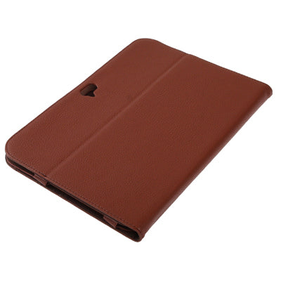 Flip Litchi Texture Leather Case with Holder for Google Nexus 10