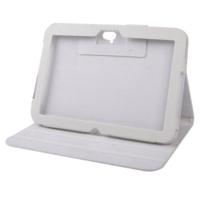 Flip Litchi Texture Leather Case with Holder for Google Nexus 10