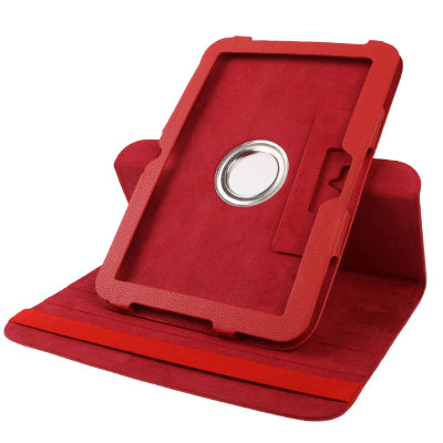 Lichee Texture Leather Case with Holder & Rotate 360 Degrees for Google Nexus 10