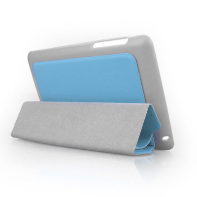 ENKAY ENK-7101 Protective PU Leather Case Cover with Holder for Google Nexus 7 (2012 Version), Blue(Blue)