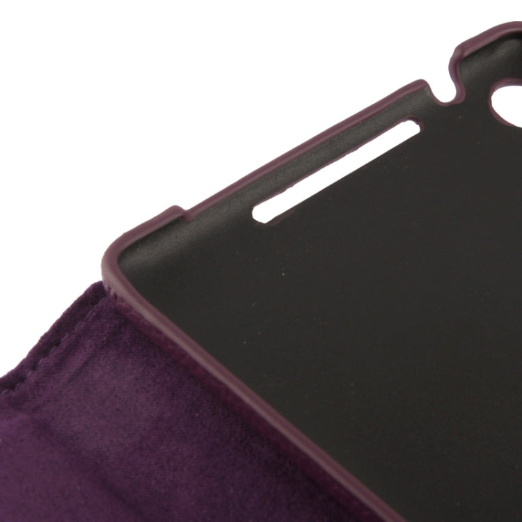 360 Degrees Rotation Litchi Texture Leather Case with 2-angle Holder for Google Nexus 7 (2013 Version),