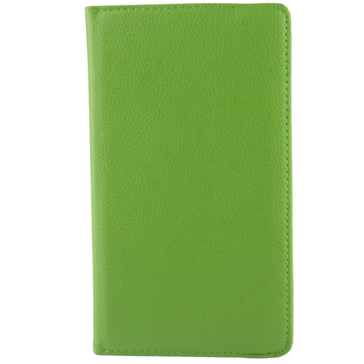 360 Degrees Rotation Litchi Texture Leather Case with 2-angle Holder for Google Nexus 7 (2013 Version),