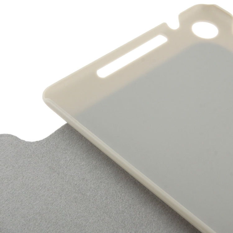 3-folding Cloth Texture Leather Case with Holder for Google Nexus 7 (2013 Version), Pink(Pink)