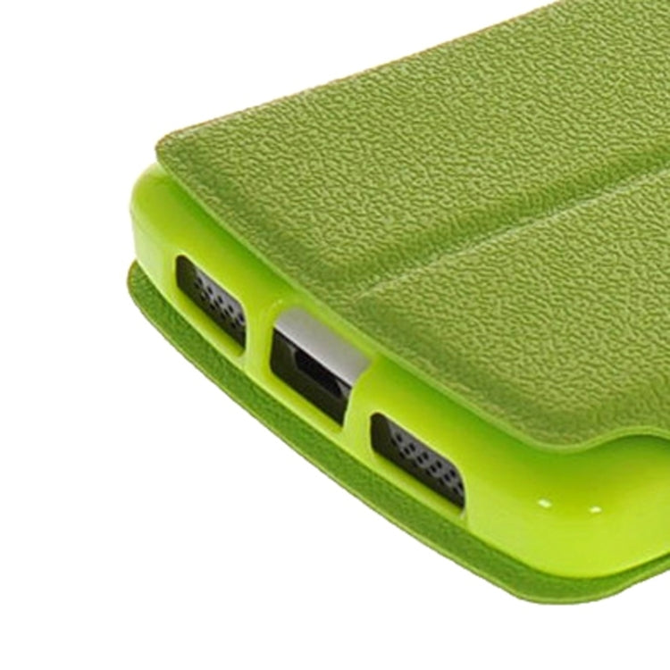 Horizontal Flip Leather Case with Call Display ID & Holder for Google Nexus 5 / D821