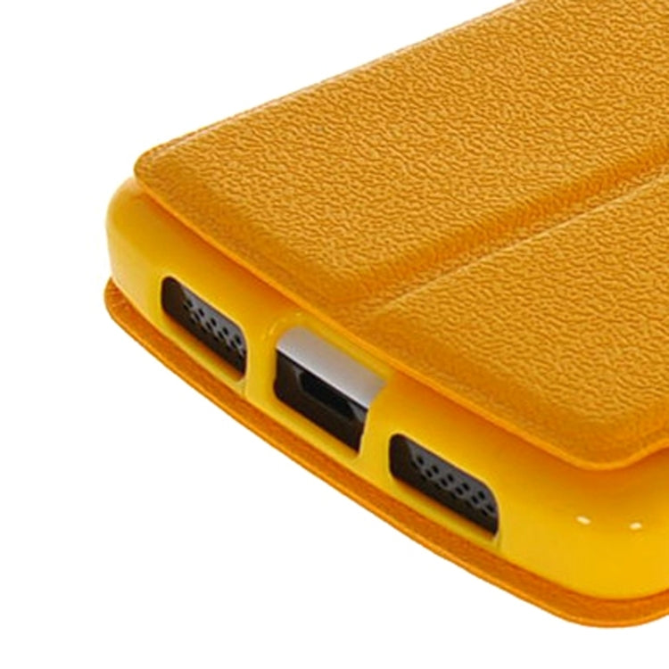 Horizontal Flip Leather Case with Call Display ID & Holder for Google Nexus 5 / D821