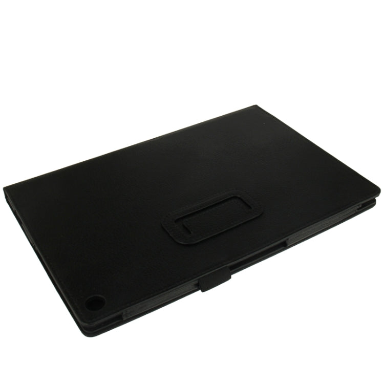 Litchi Texture Leather Case with Holder for Sony Xperia Tablet Z / 10.1