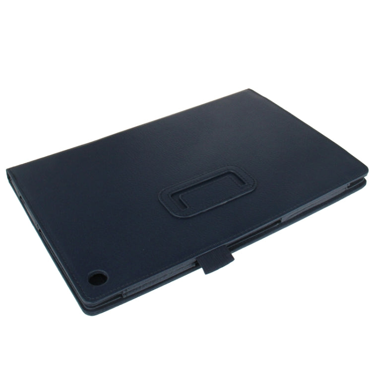 Litchi Texture Leather Case with Holder for Sony Xperia Tablet Z / 10.1