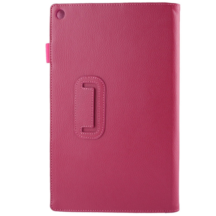 Litchi Texture Leather Case with Holder for Sony Xperia Tablet Z2 10.1