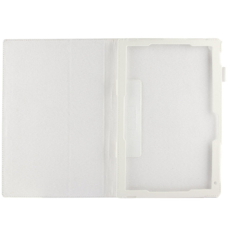 Litchi Texture Leather Case with Holder for Sony Xperia Tablet Z2 10.1