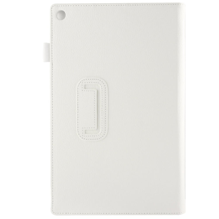 Litchi Texture Leather Case with Holder for Sony Xperia Tablet Z2 10.1