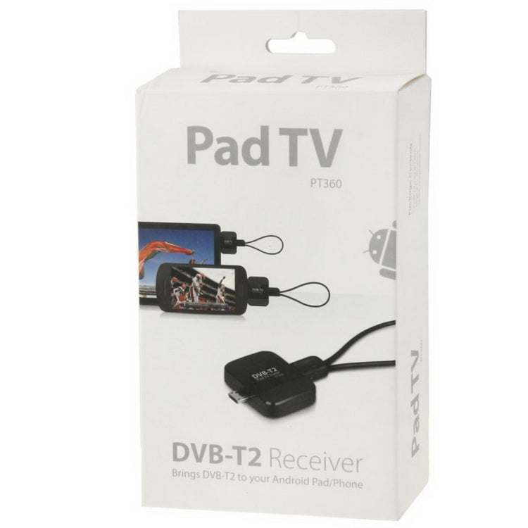 Micro USB Digital TV Receiver / Mobile Watch DVB-T2 TV Tuner Stick for Android Phones / Pad