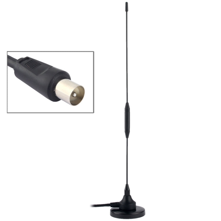 High Quality 6DB VHF / UHF Empfang DVB-T Antenna(Black)
