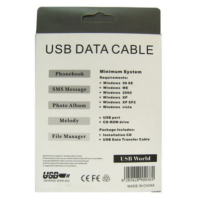 USB Data Cable for Motorola V3