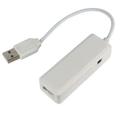 4 Ports USB 2.0 HUB with Switch, Plug and Play(White)