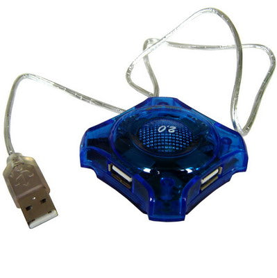 4 port USB 1.1 HUB(Dark Blue)