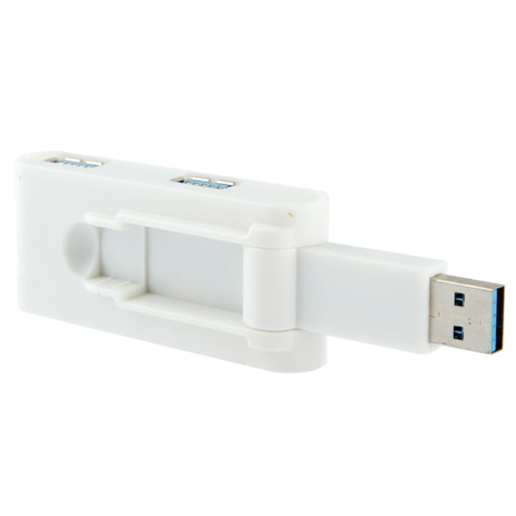 180 Degree Rotating USB 3.0 USB Hub Folding USB 4 Ports Splitter