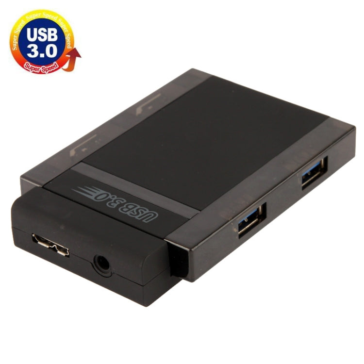 4-Port USB 3.0 HUB, Support Hot Swapping / Plug and Play