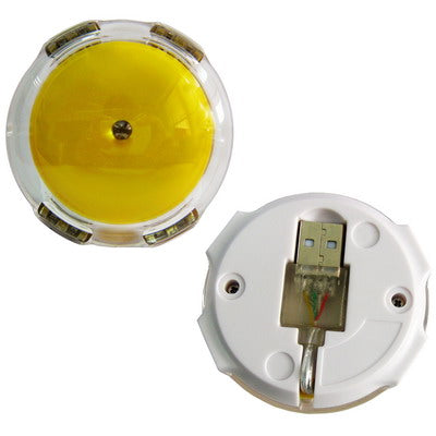 4 Ports USB HUB(Yellow)