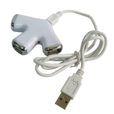 HI-Speed 3 Ports USB 2.0 HUB(White)