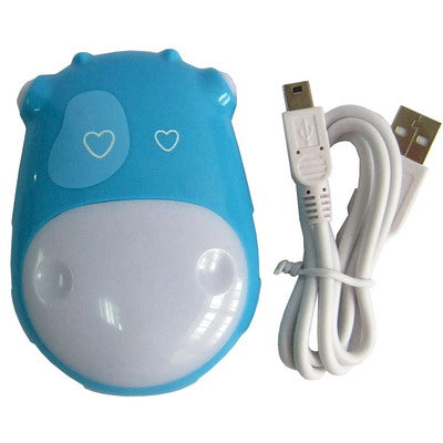 Seven Color Changing Light Hi-speed USB 4-Port HUB(White)