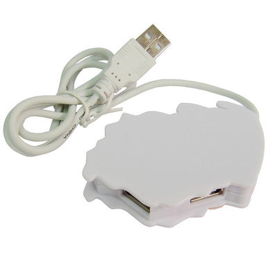 Santa Claus Style 4 Ports Hi-speed USB 2.0 HUB