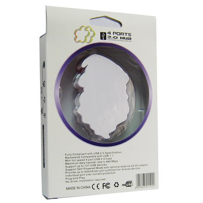 Santa Claus Style 4 Ports Hi-speed USB 2.0 HUB